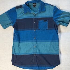 Oakley Men's Dual Blue Casual Shirt